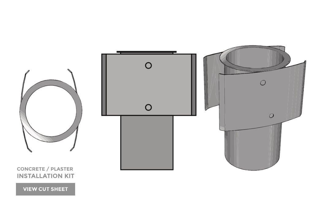 Concrete / Plaster Install Kit